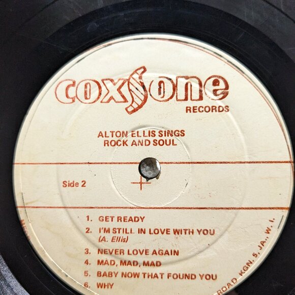 ALTON ELLIS - SINGS ROCK AND SOUL (ROCKSTEADY LP) 12" 1967(well-cared) - Picture 10 of 16